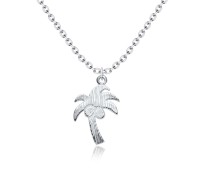 Coconut Tree Designed Silver Necklace SPE-3228